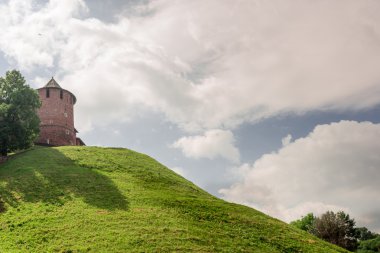 Aşağı kattaki Kremlin görünümü