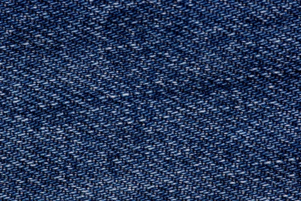 La texture del tessuto denim in macro — Foto Stock