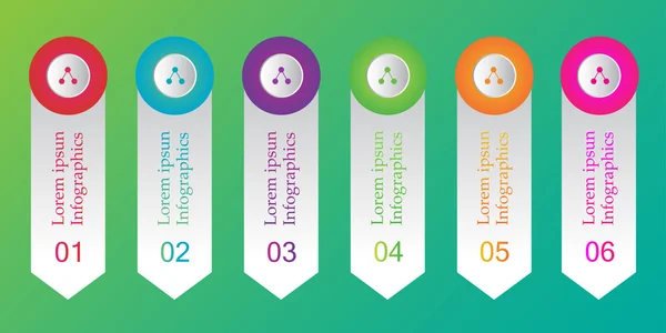 Eğimli bilgi infographics