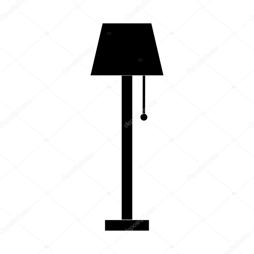 Furniture black icons. icon vector illustration