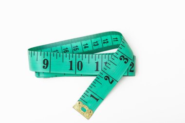 Green tape measure clipart