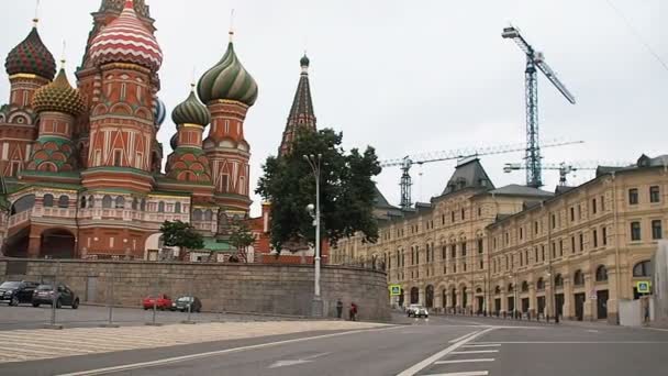 丝绸之路拉力赛 2016 开始在莫斯科比赛编号 177 — 图库视频影像