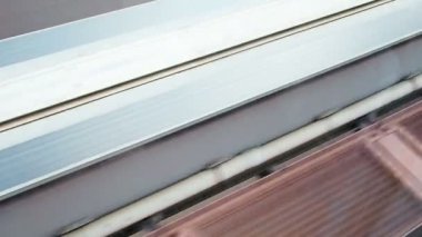 Tek Ray üzerinde sürme Moskova. İlmekledi video.