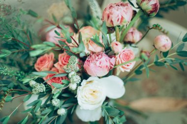 gelin düğün buketi