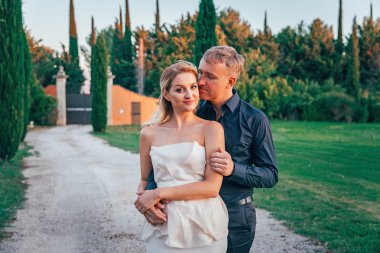 Düğün zarif Çift