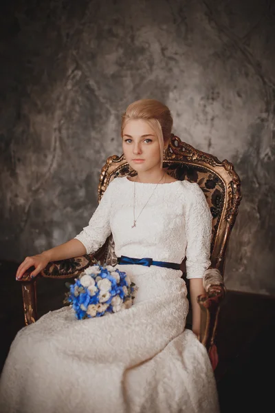 Gelin portre. Düğün fotoğraf çekimi