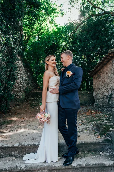Düğün zarif Çift — Stok fotoğraf
