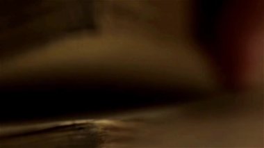 eski bir kitabın sayfaları çevirme makro