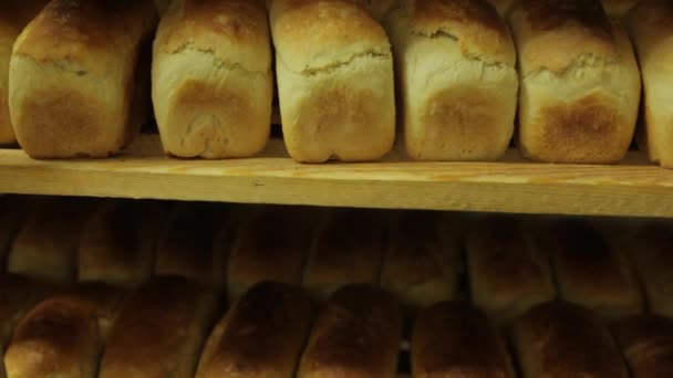 Хлеб готов — стоковое видео