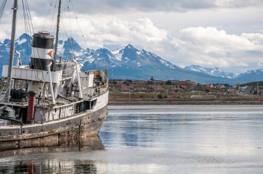 St. Christopher (Uss Atr-20) - terk römorkör Ushuaia Harbour