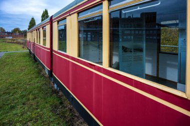 Peenemunde, Almanya - 28 Ekim 2025: Peenemunde 'de eski Alman V2 roket fabrikası