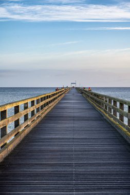 Binz, Almanya - 29 Ekim 2025: Sonbaharda Kuzey Almanya 'da Rgen adasında Binz.