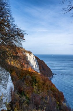Alman adası Rugen 'deki Unesco Milli Parkı' nda Viktoria manzarası.