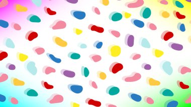 Soyut renkli sıvı şekli ve beyaz arkaplanda çizgiler. Sıvı şekiller. 