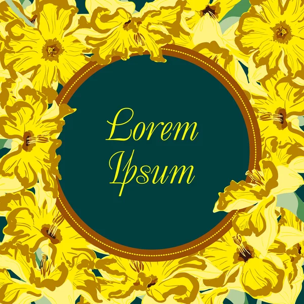 Nergis çiçek kartı öğe