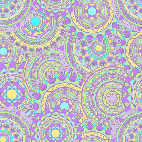 Mandala sorunsuz vektörel desenler