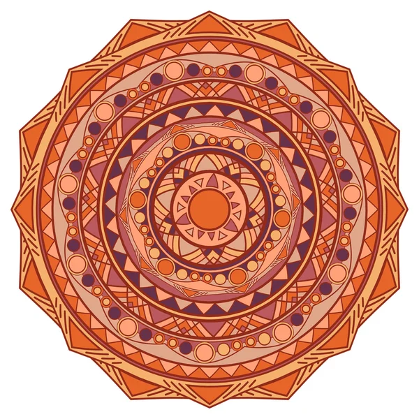 Vecteur mandala élément de conception — Image vectorielle