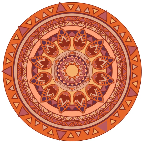 Vecteur mandala élément de conception — Image vectorielle