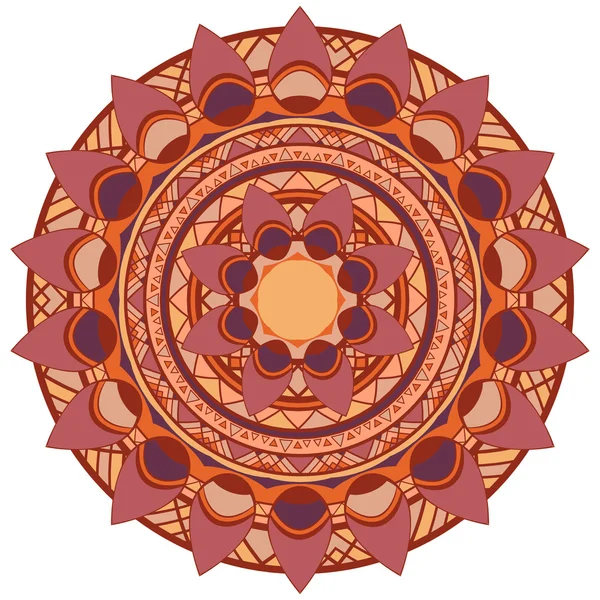 Vecteur mandala élément de conception — Image vectorielle