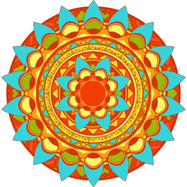 Vecteur mandala élément de conception — Image vectorielle