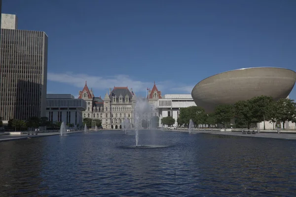 Ansichten Des Nelson Rockefeller Empire State Plaza Albany New York — Stockfoto