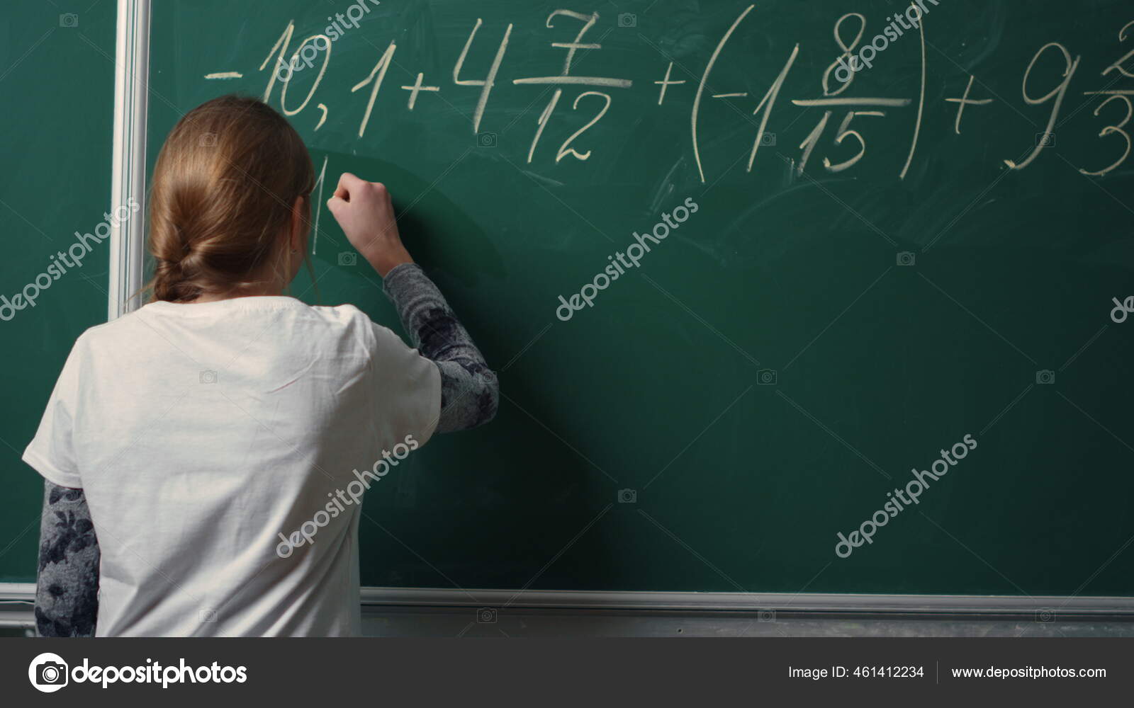 meninas-na-escola - Matemática