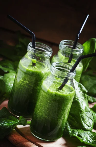 Frullati di spinaci sani — Foto Stock