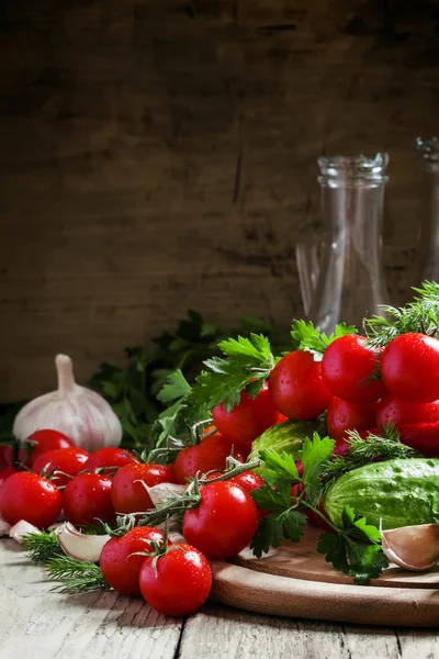 Frisches Frühlingsgemüse — Stockfoto