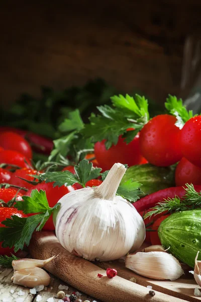 Gemüse für die mediterrane Ernährung — Stockfoto