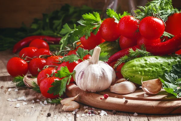 Légumes pour le régime méditerranéen — Photo