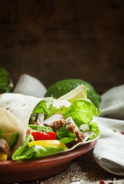 Etli taze ekmek