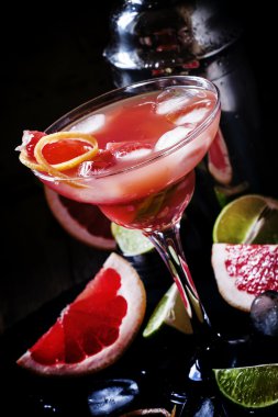 Greyfurt Daiquiri, bir kokteyl cam içmek