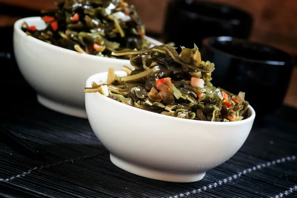 Ensalada de laminaria, algas — Foto de Stock