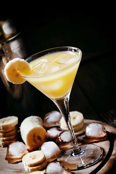 Banana alcoholic cocktail izcaragua — ストック写真