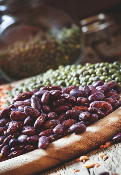 Mor fasulye kuru, mix tabak fasulye