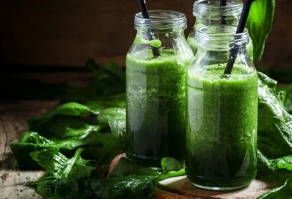 Băutură de detoxifiere verde — Fotografie, imagine de stoc