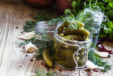 Marine turşusu, seçici odak