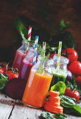 sağlıklı sebze smoothies