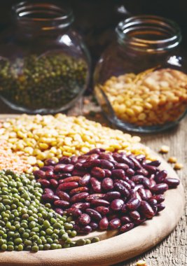 Kuru baklagiller sebzeler kümesi