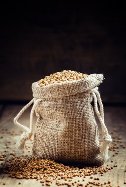 Tahıl çul bir torba hardal  