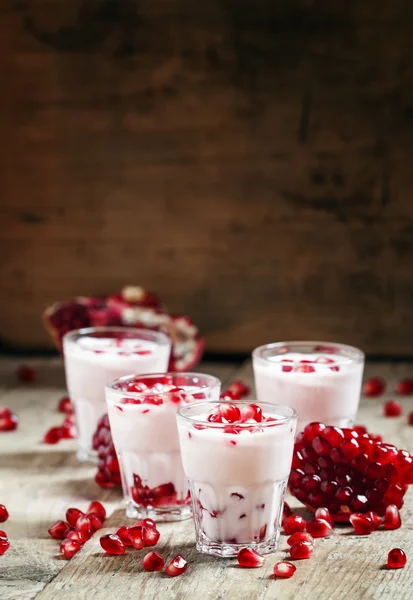 Narlı ev yapımı yoğurt 