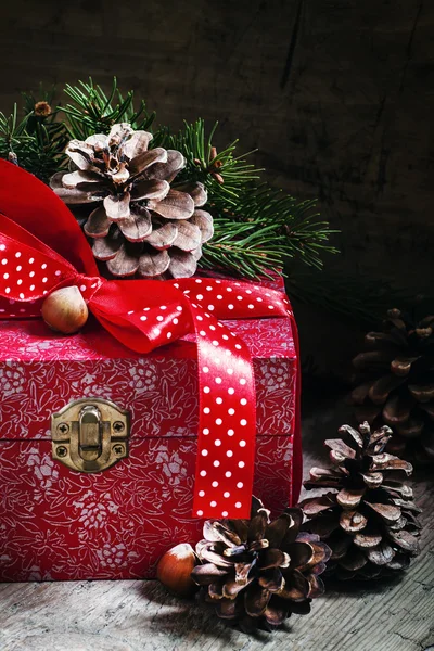 휴일 선물 상자 — 스톡 사진