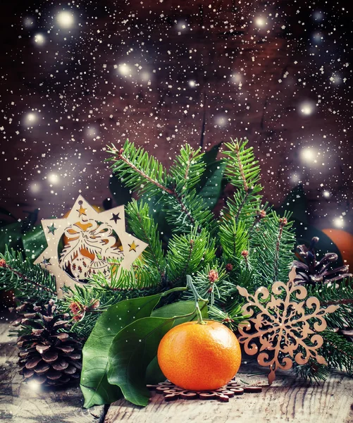 Kerst of nieuwjaar decoratie — Stockfoto