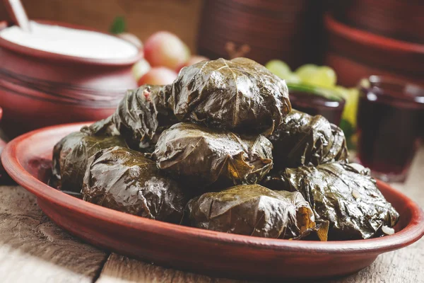 Traditional Greek dolma — Stock Photo, Image