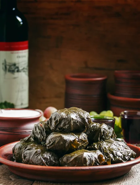 Traditionele Griekse dolma — Stockfoto