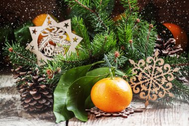Noel ya da yeni yıl süslemesi