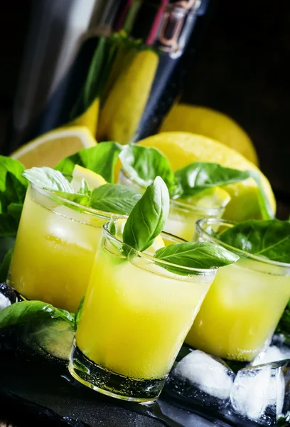 Alcoholic cocktail Basil — Stok fotoğraf