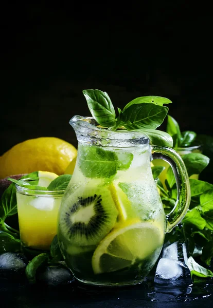 Erfrischender Sommercocktail — Stockfoto