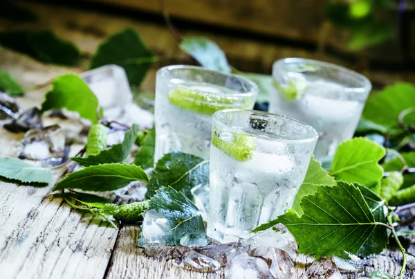 Cold Russian vodka — Stock Image Cold Russian vodka Royalty Free Stock Images