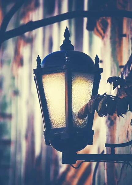 Old-fashioned street lamp — Stock Photo, Image